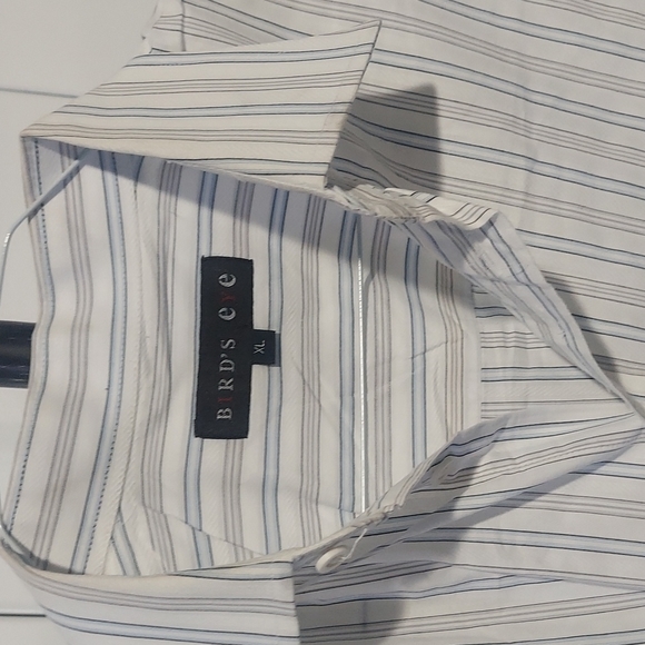 Bird's Eye Men's Oxford Dress Shirt XL - Picture 4 of 5